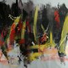 quadro astratto 150x80 per soggiorno - immagine 3