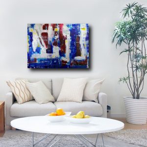 quadro-su-tela-astratto-blu-c371