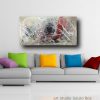 quadro per soggiorno astratto 150x80 - immagine 4