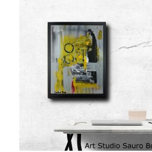 quadro astratto su tela moderno za008 300x300 - ABSTRACT ART