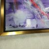 quadro su tela astratto 120x70 con cornice - immagine 5