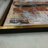 quadro su tela con cornice  oro 120x70 - immagine 7