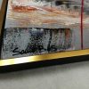 dipinto su tela con cornice oro 120x70 - immagine 5