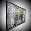dipinto su tela con cornice argento 120x70 - immagine 2