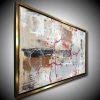 quadro su tela con cornice  oro 120x70