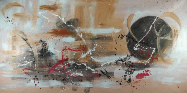 quadro dipinto a mano di grandi dimensioni 200x100 - immagine 4