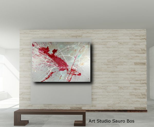 dipinto per soggiorno fatto a mano 120x80 - immagine 3