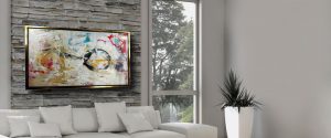 dipinto a mano quadro moderno con cornice c474 300x125 - dipinto-a-mano-quadro-moderno-con-cornice-c474