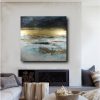 dipinti  astratti grandi dimensioni su tela 120x120 - immagine 4