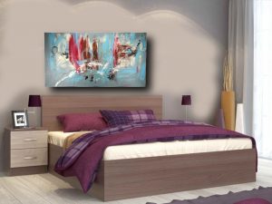 astratto dipinto a mano camera da letto c515 300x225 - astratto-dipinto-a-mano-camera-da-letto-c515