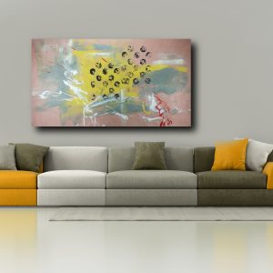 quadro astratto grandi misure c519 300x300 - quadri grandi  su tela 120x80 giallo ble grigio