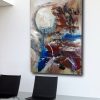 dipinto a mano su tela astratto 120x80 - immagine 3