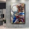 dipinto a mano su tela astratto 120x80