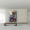 dipinto a mano su tela astratto 120x80 - immagine 5