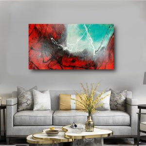 dipinto a mano su tela c544 300x300 - Large abstract painting on canvas 120x80 for living room décor