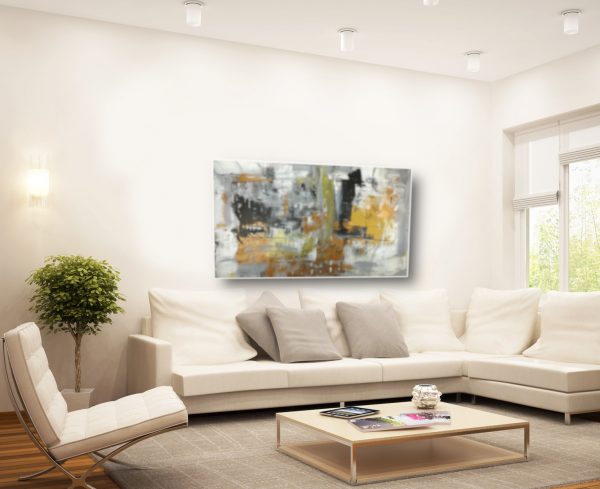 painted on canvas 120x80 for modern living room on canvas (Copia) - immagine 3