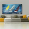 quadro-dipinto-a-mano-barche-c540