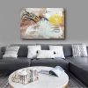 dipinto a mano per soggiorno su tela 120x80 - immagine 3
