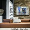 dipinto per soggiorno su tela 120x80 - immagine 3
