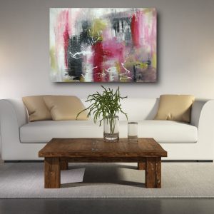 dipinto a mano astratto per soggiorno c546 300x300 - 120x60 colored abstract painting