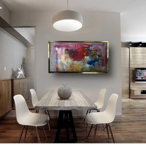 quadro con cornice astratto c555 300x298 - quadro-con-cornice-astratto-c555