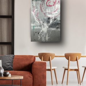 quadro verticale per salotto c571 300x300 - dipinto astratto colorato 120x60