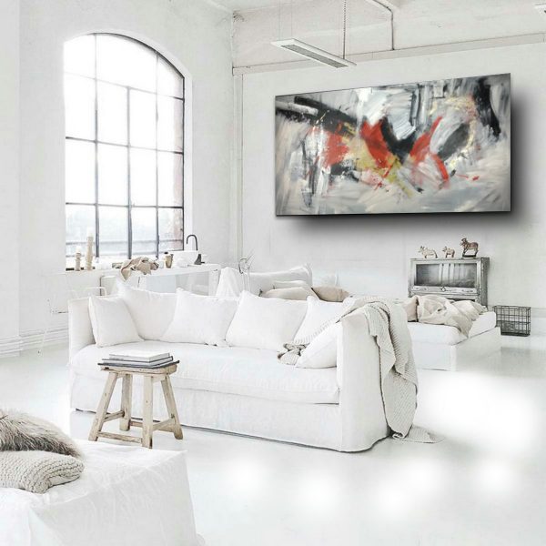 dipinto-grande-per-salotto-dimensioni-180x90x4-b - immagine 5