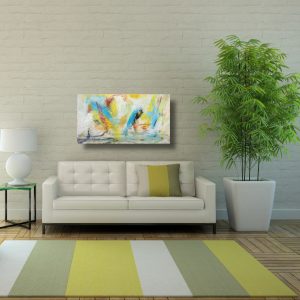 dipinto astratto per soggiorno c601 300x300 - dipinto su tela con cornice argento 120x70