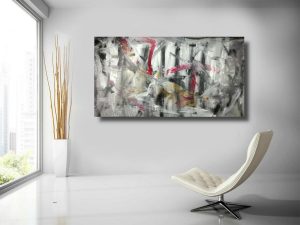 quadro dipinto a mano astratto c603 300x225 - quadro-dipinto-a-mano-astratto-c603