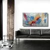 quadro moderno orizzontale per salotto 150x80 - immagine 3