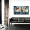 dipinto moderno geometrico per salotto 150x80 - immagine 5