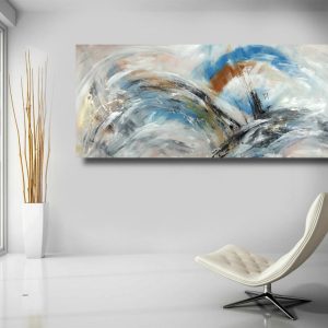 quadri grandi dimensioni su tela c616 300x300 - painted on canvas 120x80 modern abstract
