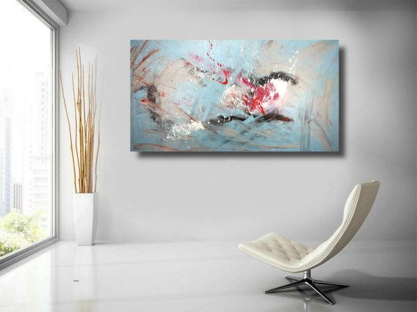 quadro moderno astratto unico pezzo per salotto 150x80