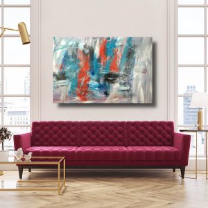 quadro moderno astratto su tela c626 300x300 - 150x80 abstract painting for modern décor