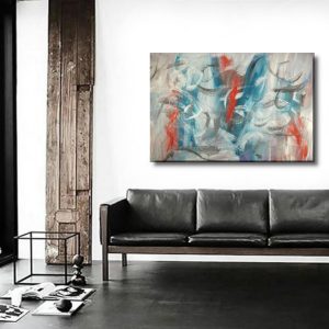 quadro per soggiorno astratto c627 300x300 - dipinti moderni grandi su tela 120x120