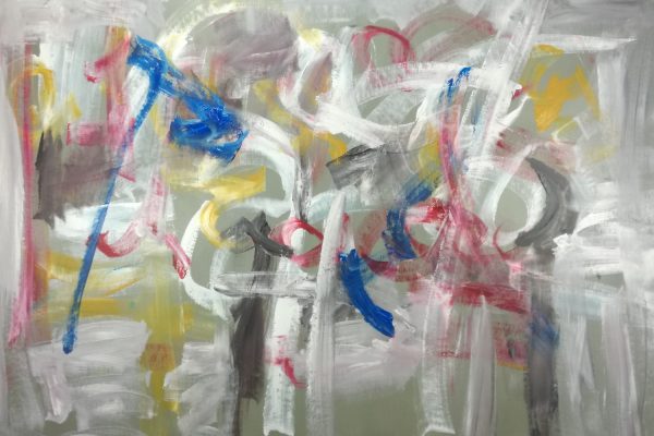 dipinto a mano 120x80  per soggiorno  su tela moderno - immagine 2
