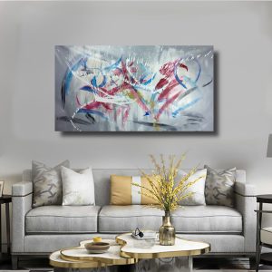 quadri astratti su tela c650 300x300 - painted for living room on canvas 120x80