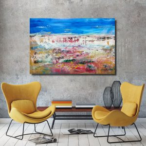 dipinti astratti per soggiorno moderno c682 300x300 - quadri moderni ad olio colorati su tela grandi dimensioni 120x60-viola