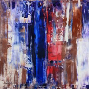 dipinto astratto moderno blu c663 300x300 - quadri grandi  su tela 120x80  rosso