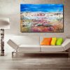 dipinto per soggiorno astratto fatto a mano 120x80-a - immagine 4