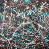 dipinto 120x80  per soggiorno astratto fatto a mano - immagine 2
