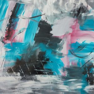 quadro astratto su tela moderno c667 300x300 - dipinti ad olio moderni