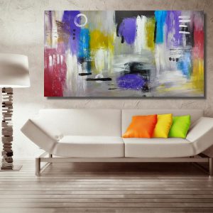 quadro astratto colorato moderno c686 300x300 - ABSTRACT ART