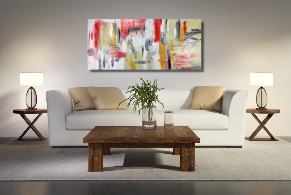 dipinto astratto per soggiorno moderno c709 1024x686 - quadri astratti moderni colorati
