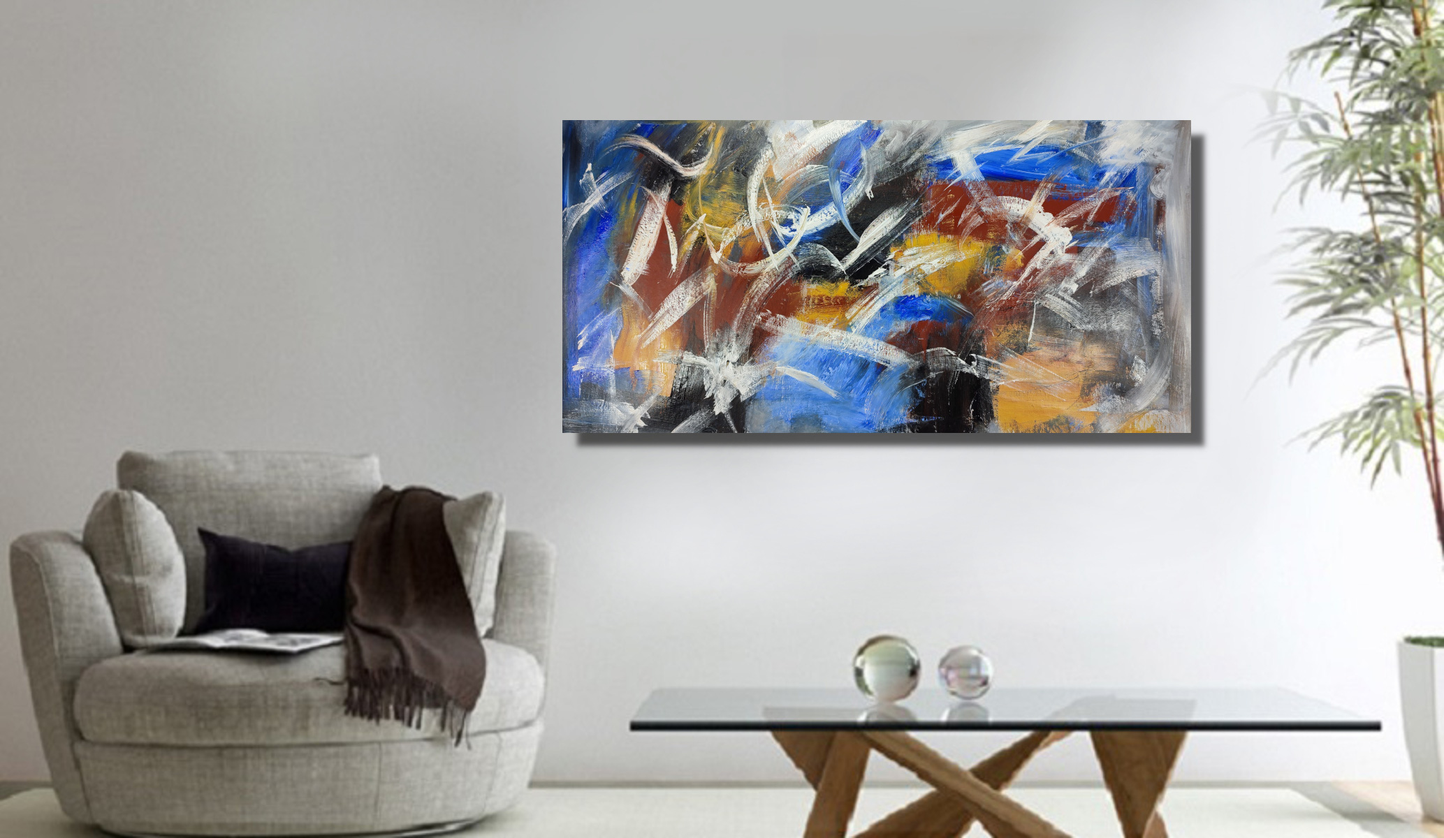dipinto per soggiorno astratto c702 - quadri moderni per soggiorno