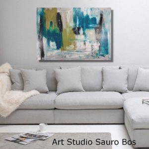 divano bianco dipinto astratto c712 300x300 - Quadri Astratti Orizzontali