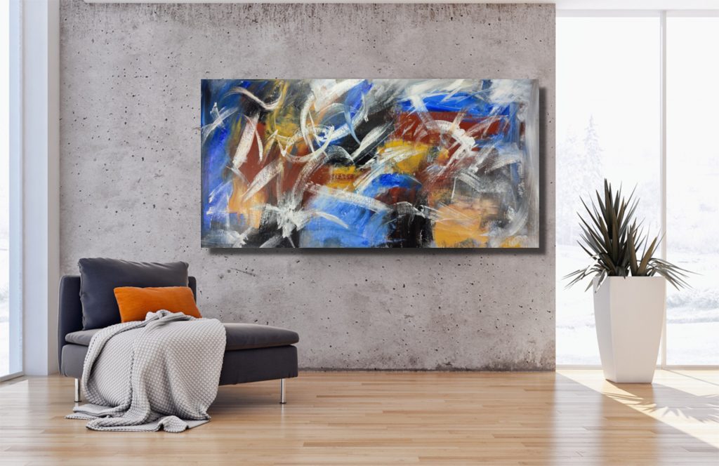 quadri astratti per soggiorno moderno c702 1024x664 - quadri astratti moderni colorati