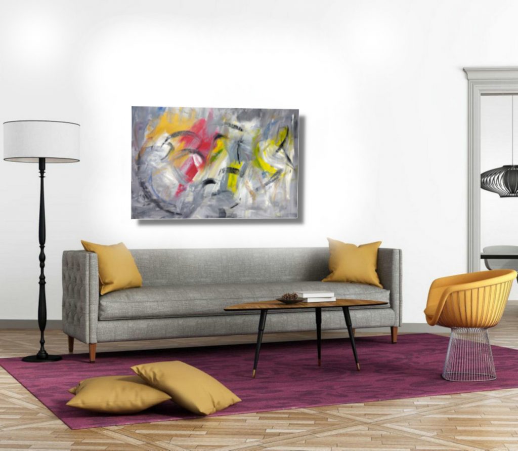 quadro interior c708 1024x891 - quadri astratti moderni colorati