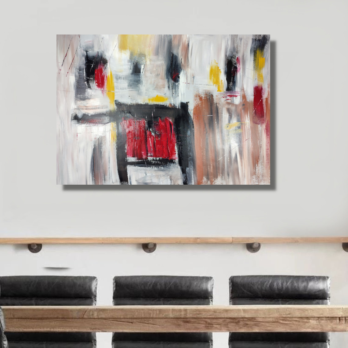 quadri astratti moderni dipinti a mano c715 - quadri moderni per salotto