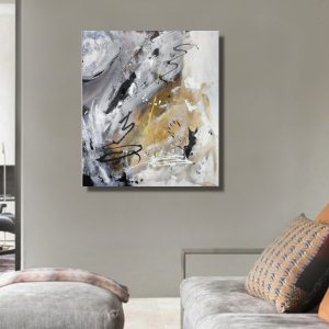 astratto oro c765 300x300 - quadri astratti moderni dipinti a mano